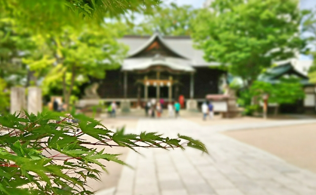 神社の風景写真